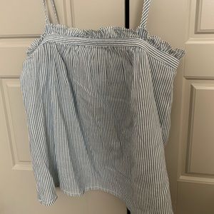 Madewell striped tank